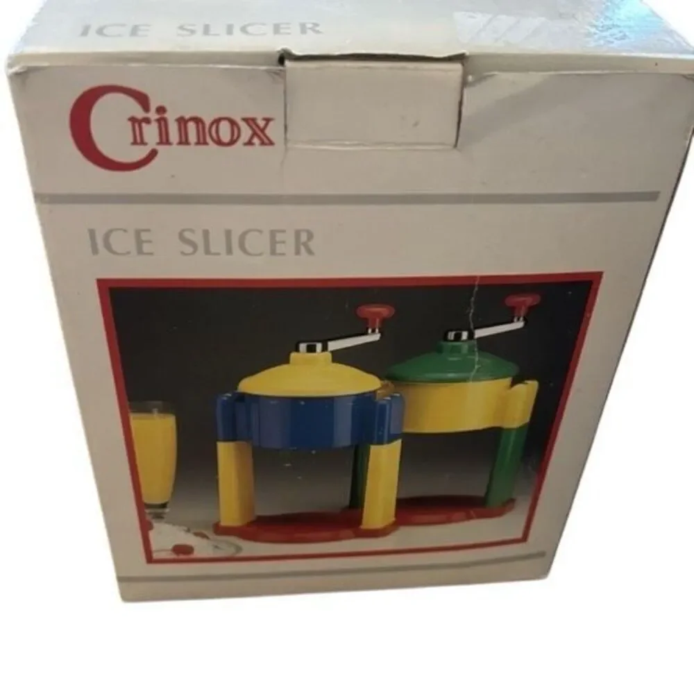 Crinox Hand Crank Ice Slicer Open Box